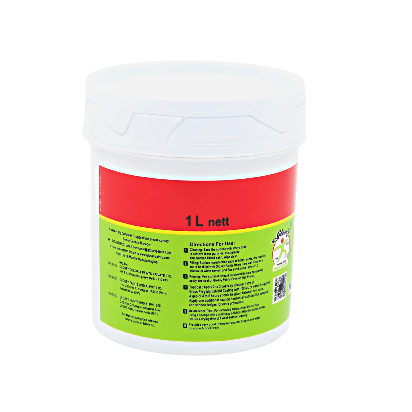 1001 Glosspreg Multishield Water Based Coating Super AF
