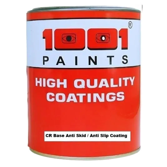 1001 CR Base Anti Skid/Anti Slip Paint for Stairs, Bathrooms, Tiles, Terrace, Kitchen, Balcony Super AF