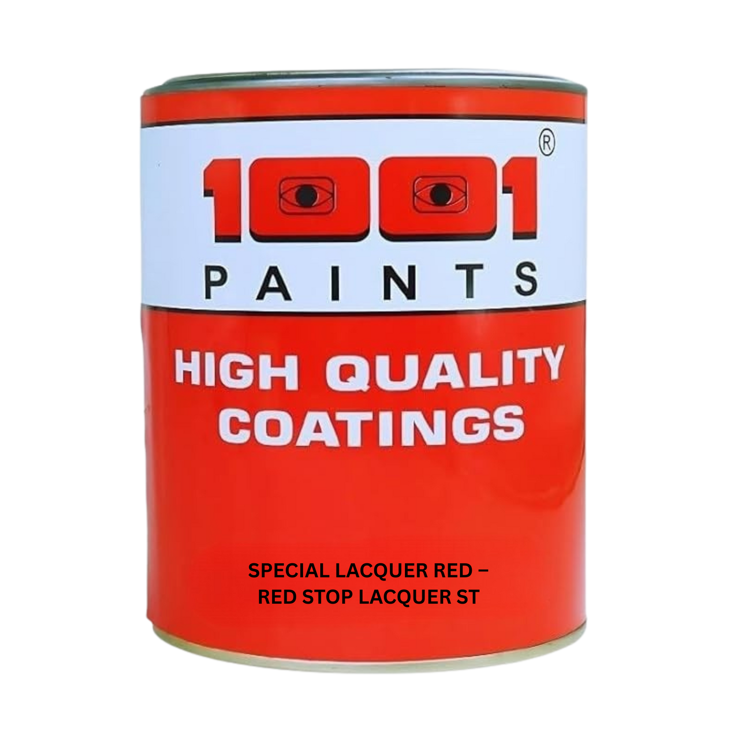 1001 Special Lacquer Red – Red Stop Lacquer ST | High-Visibility Industrial Coating | Fast-Drying, Durable Finish Super AF