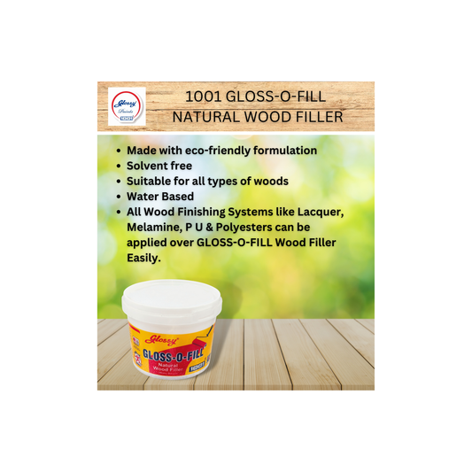 1001 Gloss-o-Fill Natural Wood Filler Super AF