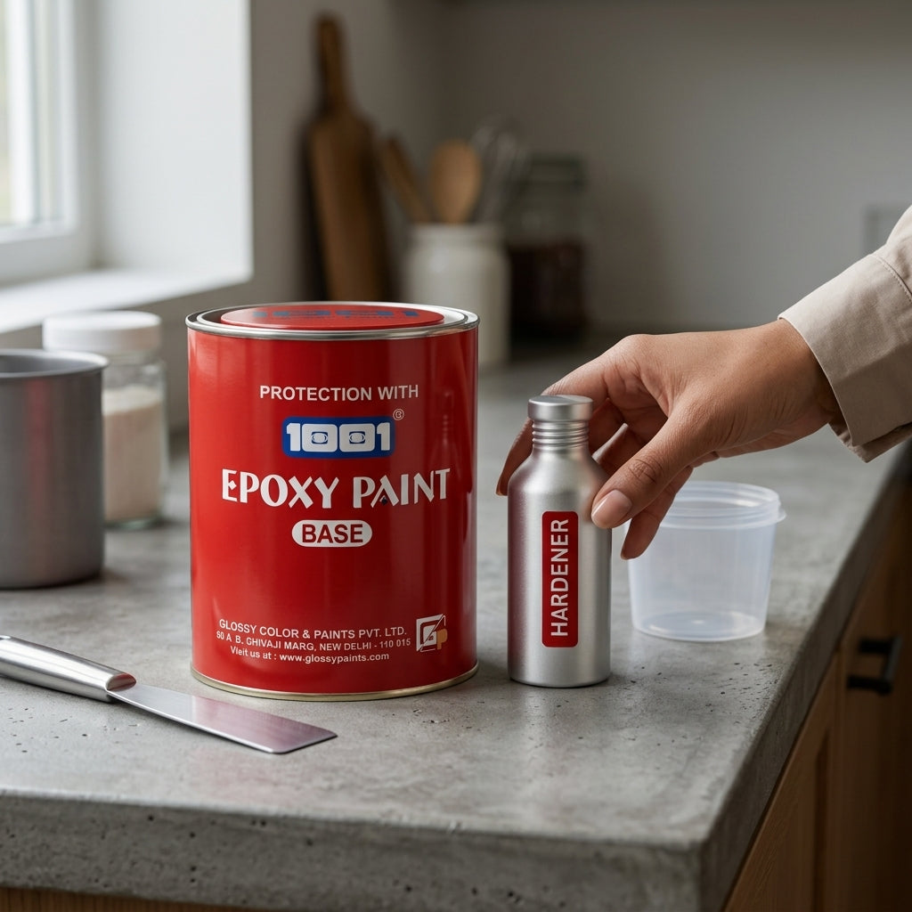 1001 Epoxy Paint HB Coating 2 Pack System With Hardener Super AF