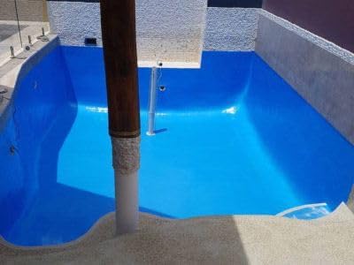 1001 Chlorinated Rubber Pool Paint – Blue | Chlorine-Resistant, UV-Protected, Long-Lasting Finish for Swimming Pools & Water Tanks | Smooth & Glossy Surface