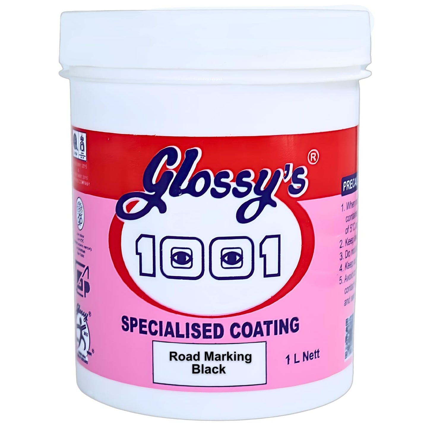 1001 Specialised Coating Road Marking Paint For Curb, Traffic Road, Pavement Striping, Parking Lots, Crosswalks, Driveways, Airports, Traffic Signs, Painting, Arts & CraftsSuper AF