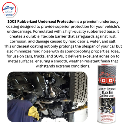 1001 Anti Rust Treatment for Car Under Body Black