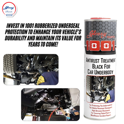 1001 Anti Rust Treatment for Car Under Body Black