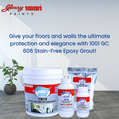 1001 GC 606 Stainfree Epoxy Grout for Floors and Walls Super AF