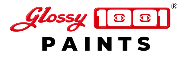Glossy paints logo