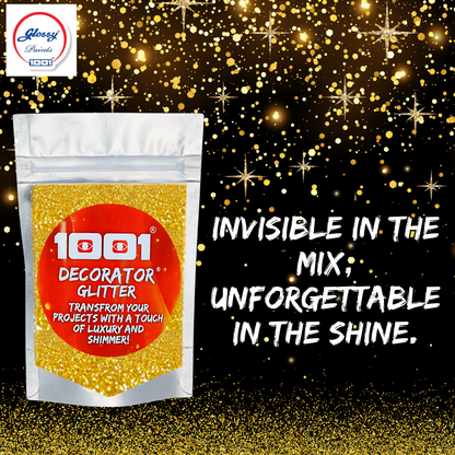 Glossy Decorater Glitter for Epoxy Grout, Art Epoxy, Speaker Paint Golden