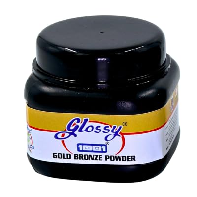 1001 Gold Bronze Powder | Metallic Pigment for Paints & Coatings | Decorative Finish Super AF