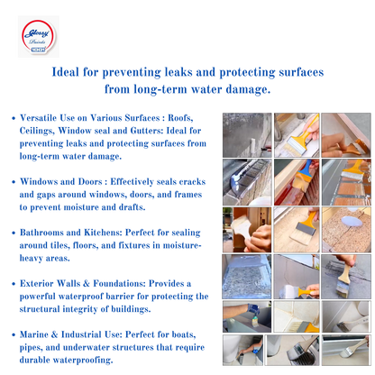 Glossy 1001 Laminato Crack Seal Barrier Water Proof Glue