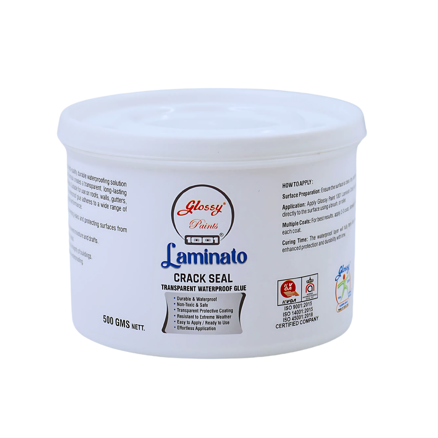 Glossy 1001 Laminato Crack Seal Barrier Water Proof Glue