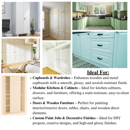 1001 Autoking Hi-Gloss Automotive Coating for Cars, Buses, Trucks, Bikes & Industrial Use | Ideal for Collision Repair, Restoration & Custom Coatings