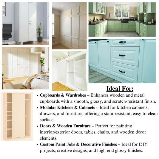 1001 Autoking Hi-Gloss Automotive Coating for Cars, Buses, Trucks, Bikes & Industrial Use | Ideal for Collision Repair, Restoration & Custom Coatings Super AF