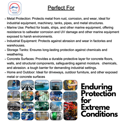 1001 Epoxy Paint HB Coating 2 Pack System With Hardener