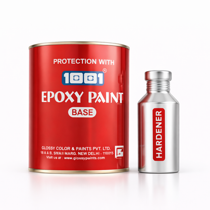 1001 Epoxy Paint HB Coating 2 Pack System With Hardener Super AF