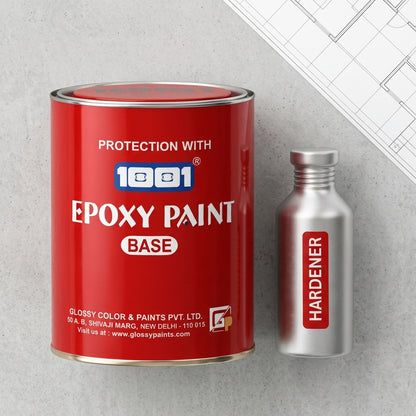 1001 Epoxy Paint HB Coating 2 Pack System With Hardener Super AF