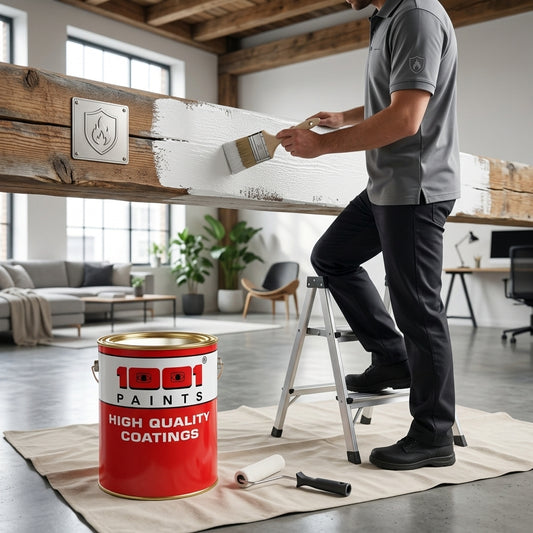 1001 Fire Pro Fire Retardant Paint ST - (Code : SGSYP05) Super AF