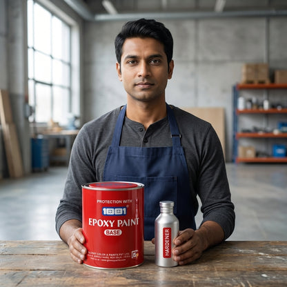 1001 Epoxy Paint HB Coating 2 Pack System With Hardener Super AF