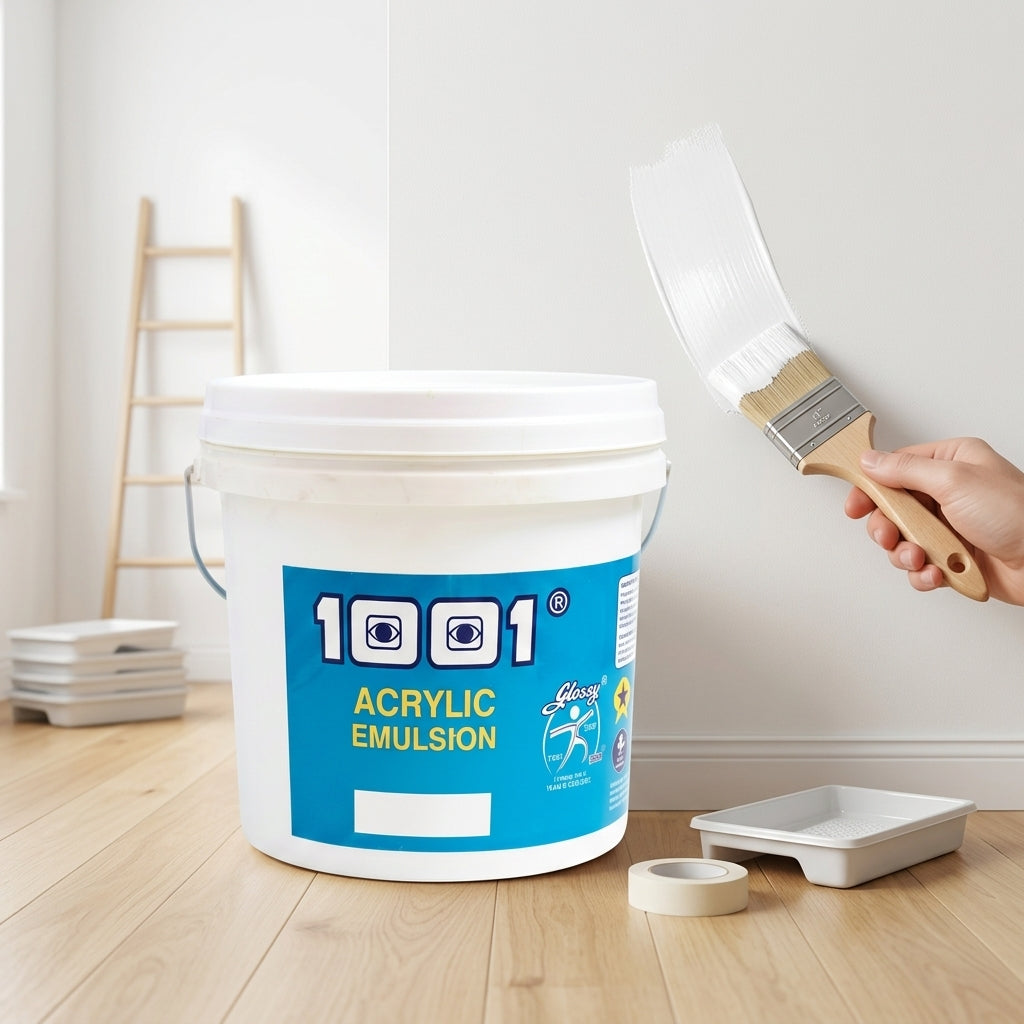 1001 Acrylic Emulsion Paint Water-Based Interior Wall Paint Super AF