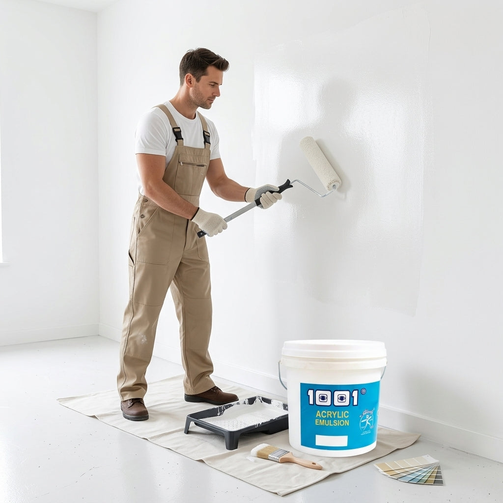 1001 Acrylic Emulsion Paint Water-Based Interior Wall Paint Super AF